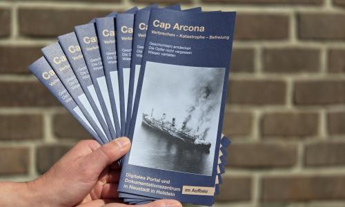 Flyer Cap Arcona Dokumentationszentrum 2026 quer